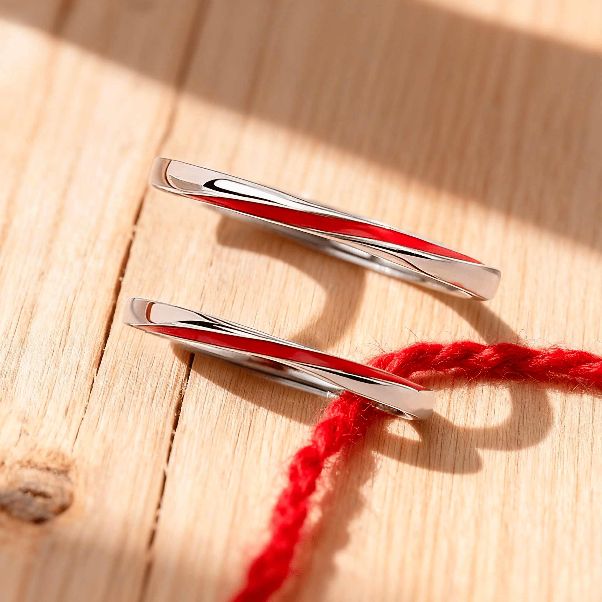 Alla Mia Migliore Amica™ - Anello Filo Rosso del Destino - VerdeChiaro