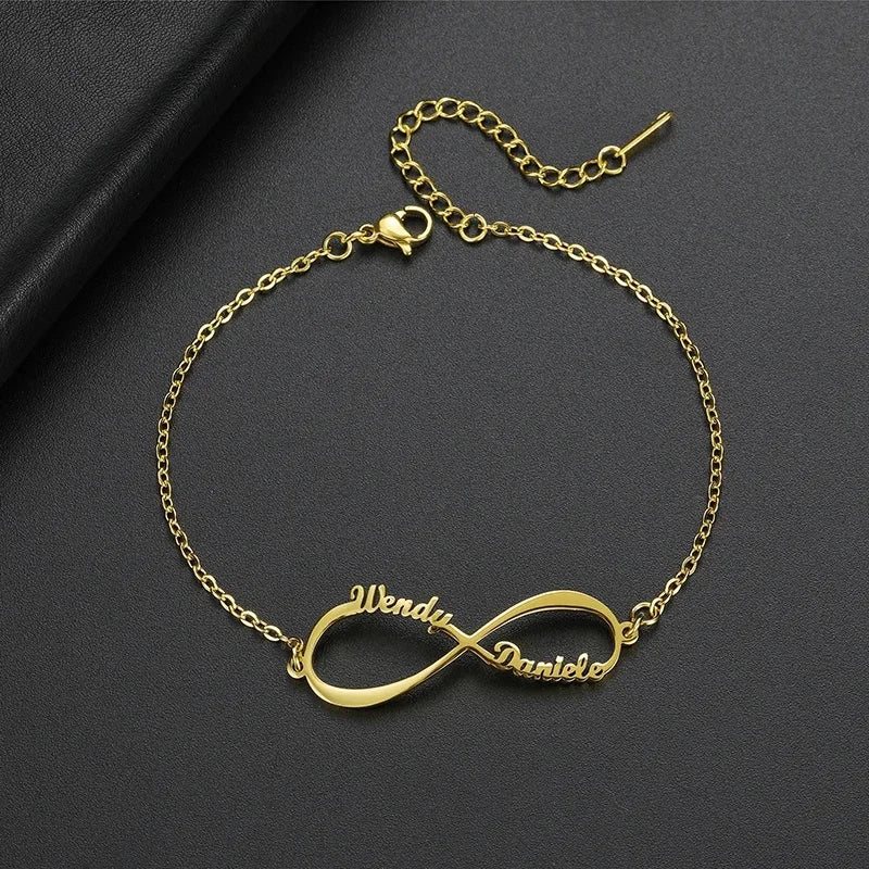Amore Infinito - Braccialetto Personalizzato - VerdeChiaro
