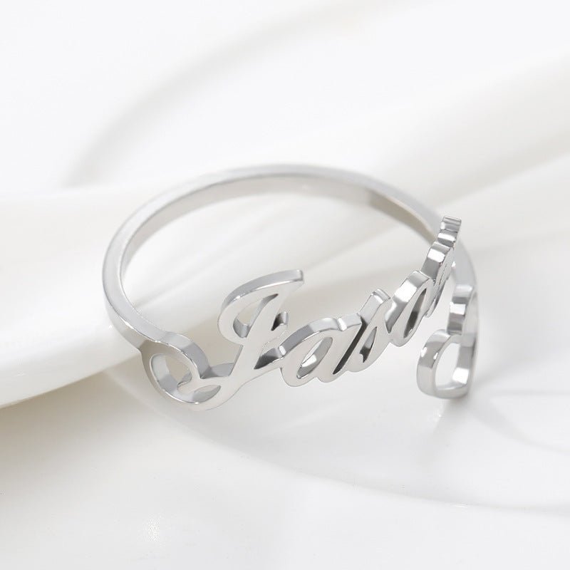Cuore Infinito - Anello Personalizzato - VerdeChiaro