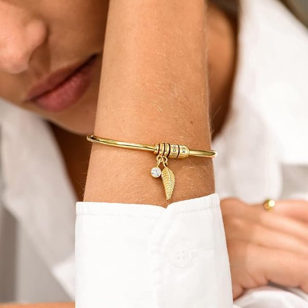 Custode dei Nomi – Bracciale con Perline Personalizzate - VerdeChiaro