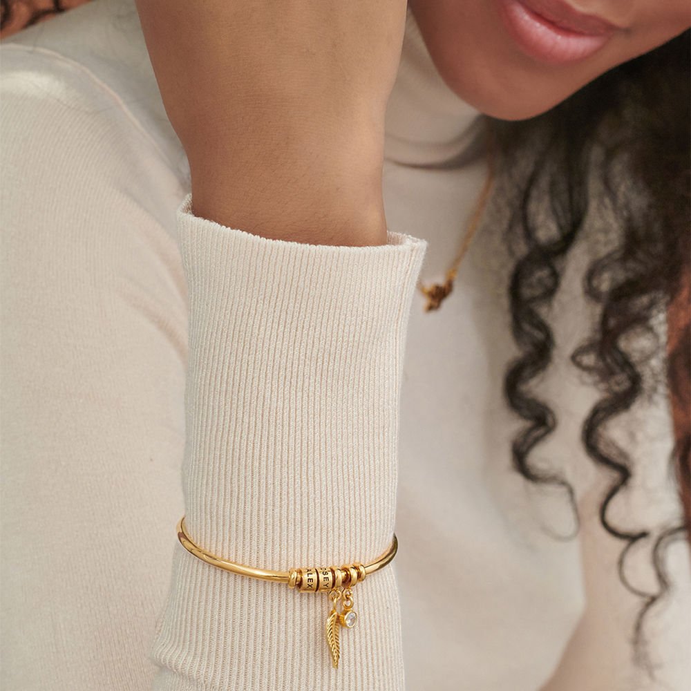 Custode dei Nomi – Bracciale con Perline Personalizzate - VerdeChiaro