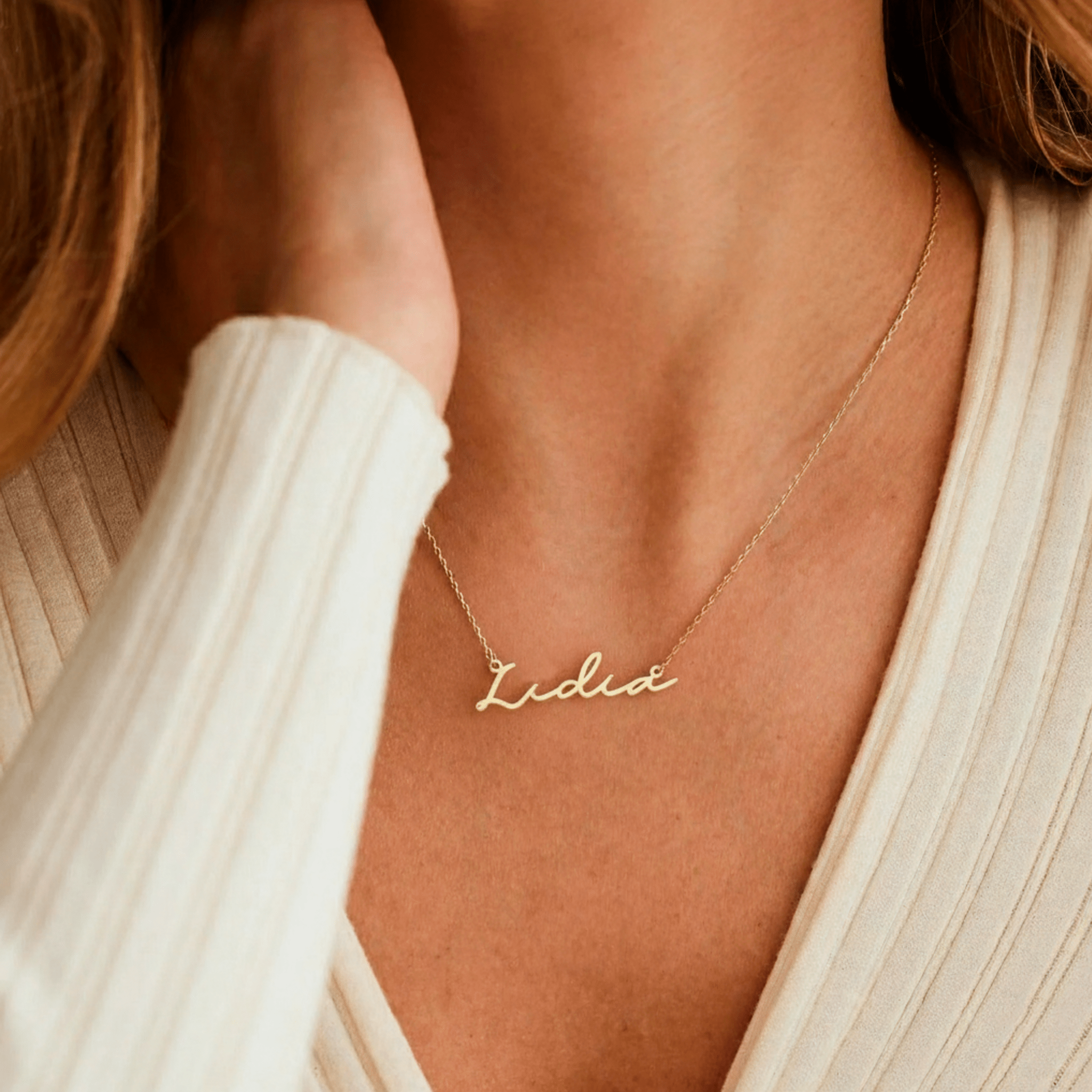 Ho Pensato A Te - Collana Personalizzata - VerdeChiaro
