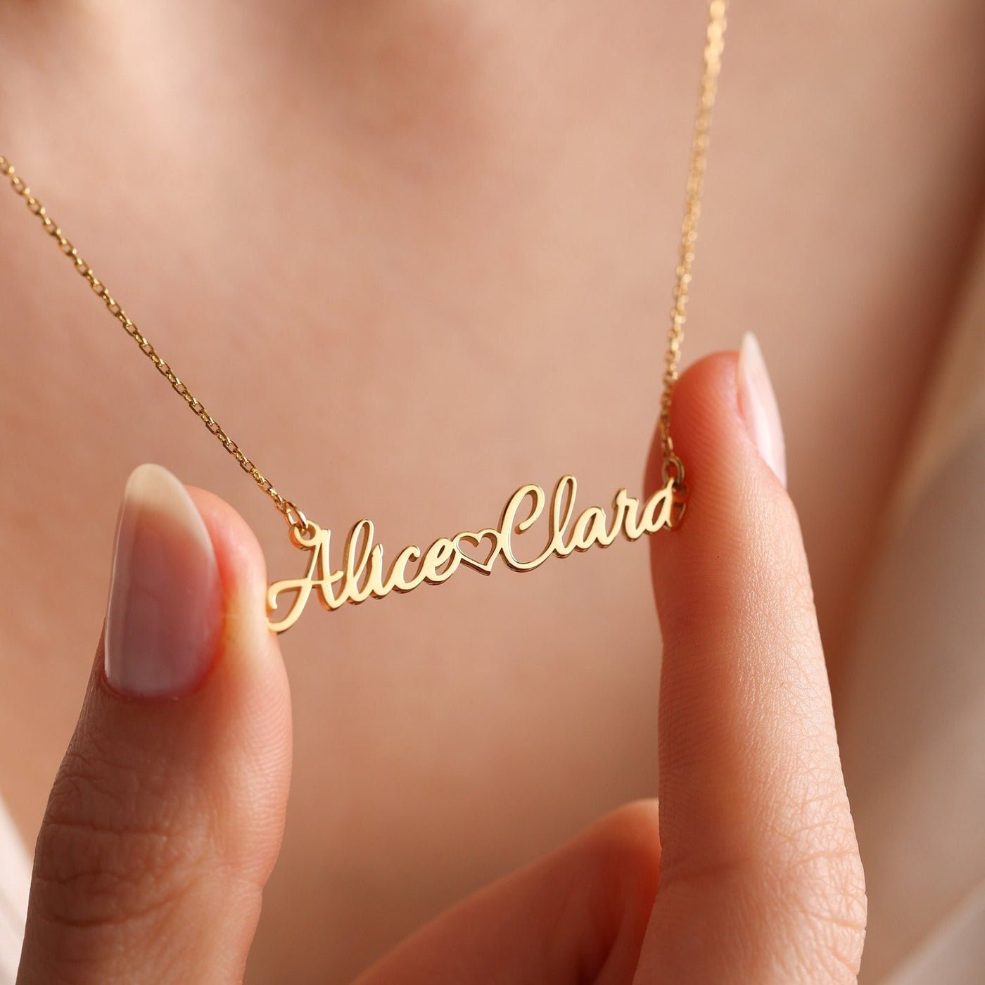 Legame d'Amore - Collana Personalizzata - VerdeChiaro