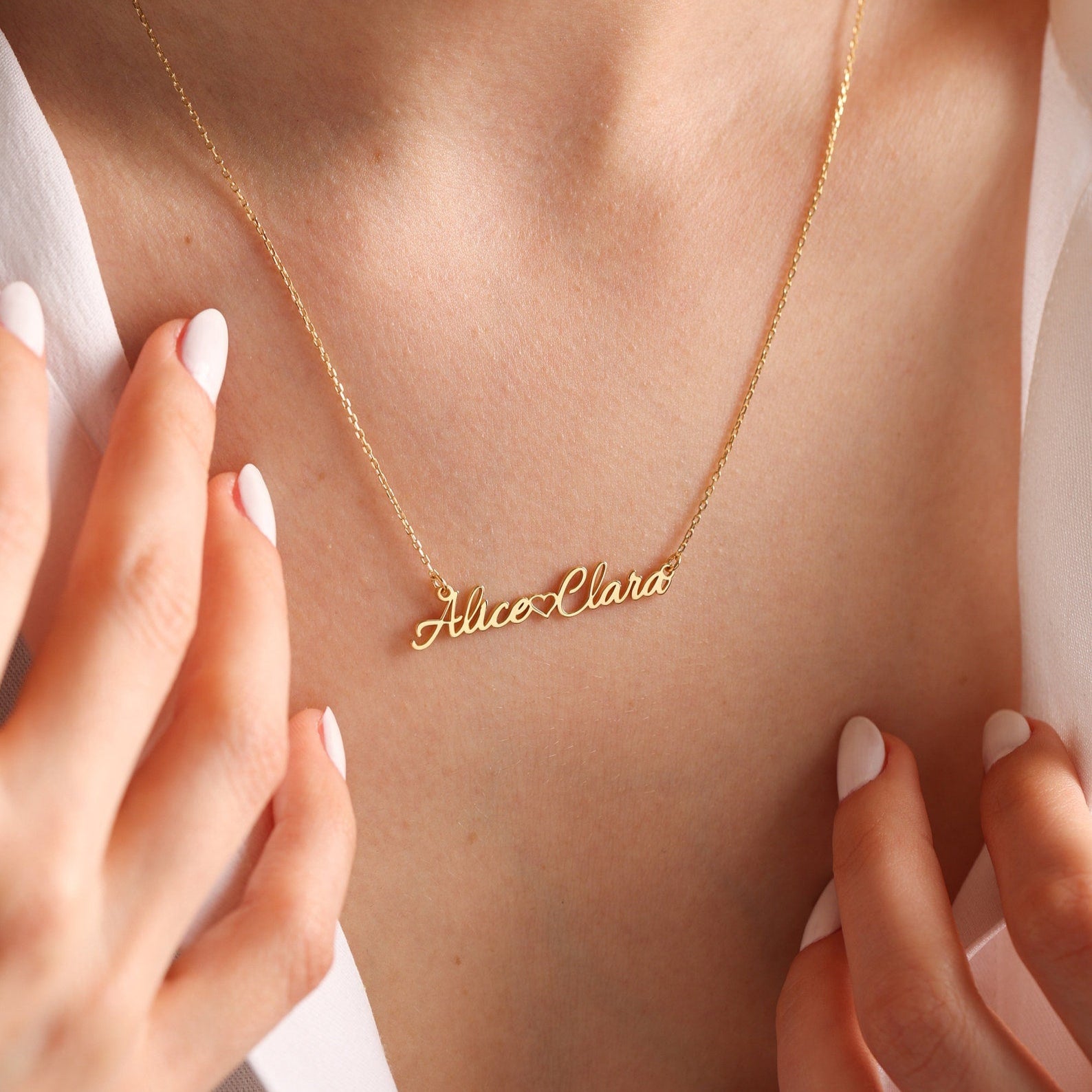 Legame d'Amore - Collana Personalizzata - VerdeChiaro