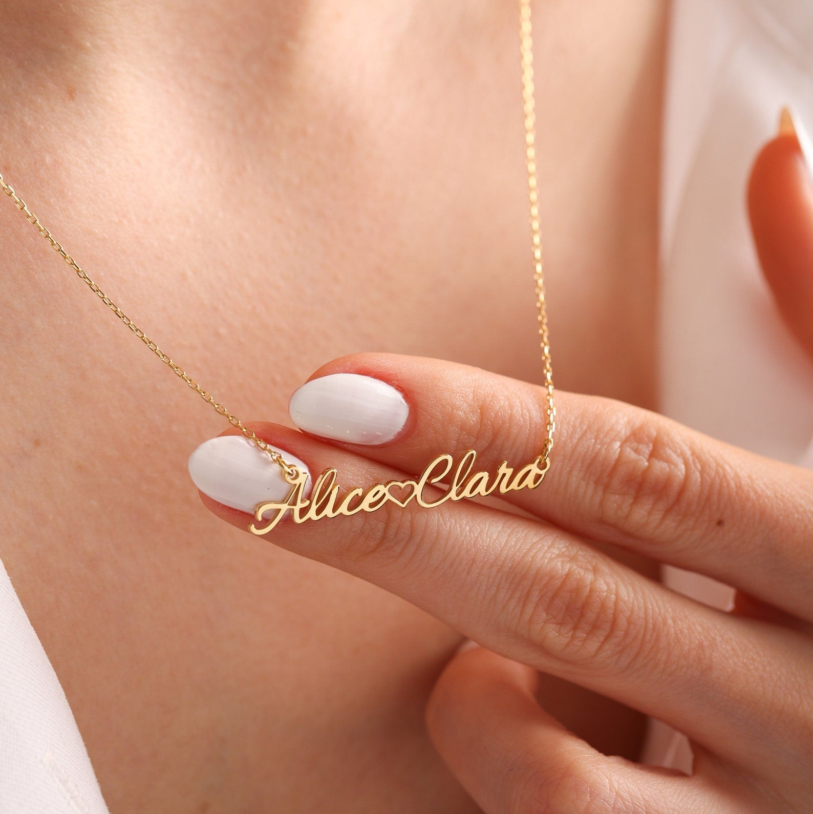 Legame d'Amore - Collana Personalizzata - VerdeChiaro
