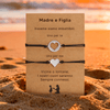 Madre e Figlia™ - Bracciali del Cuore - VerdeChiaro