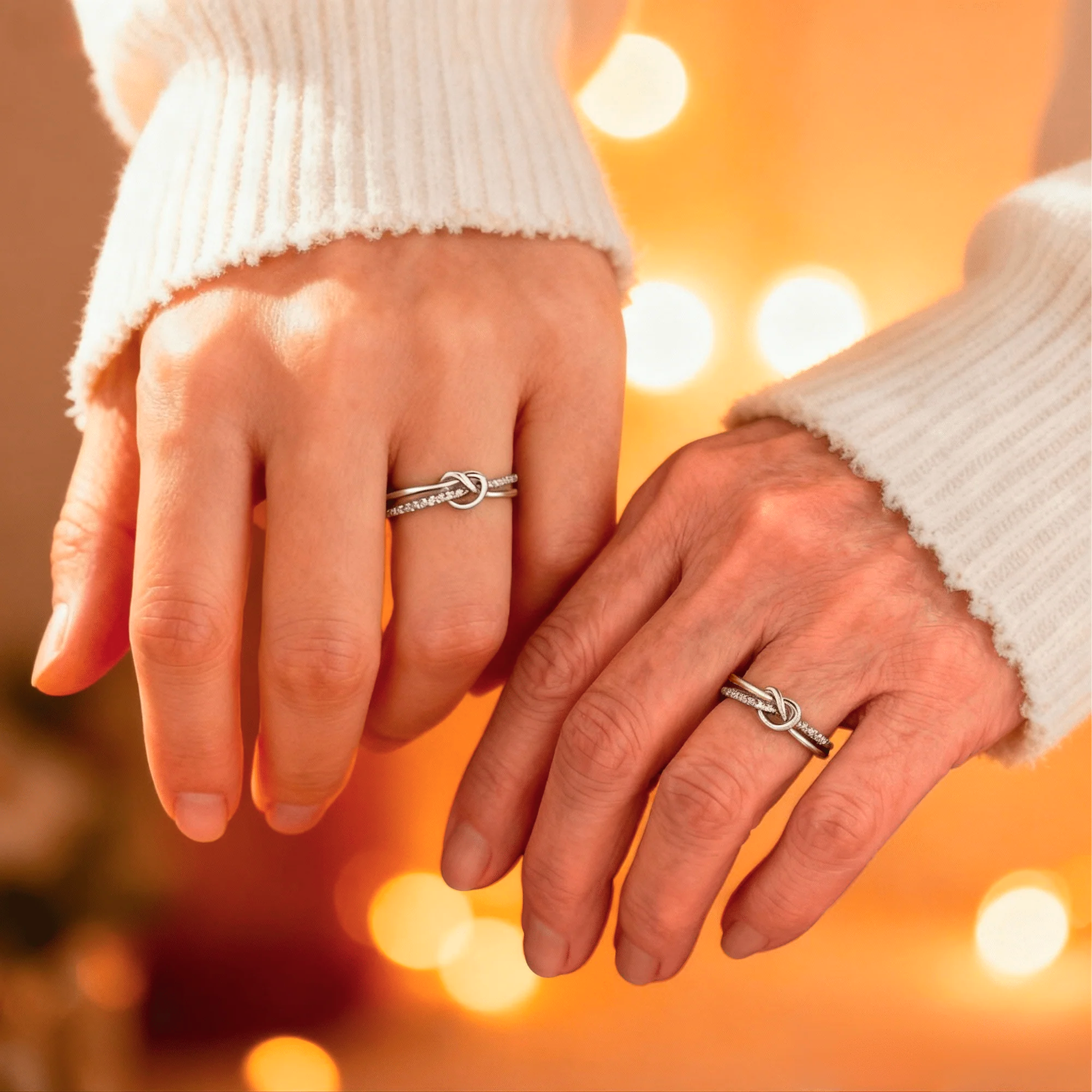 Madre e Hija™ - Anillo Unidos para Siempre