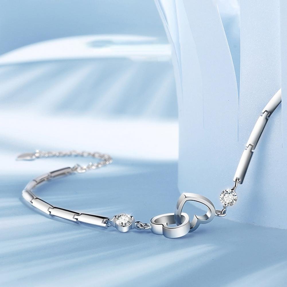 Mamma e Figlia™ - Bracciale in Argento sterling S925 - VerdeChiaro