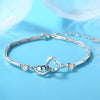 Mamma e Figlia™ - Bracciale in Argento sterling S925 - VerdeChiaro