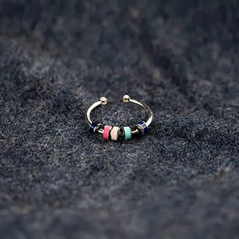 Per Mia Figlia™ - Anello Colorato Antistress - VerdeChiaro