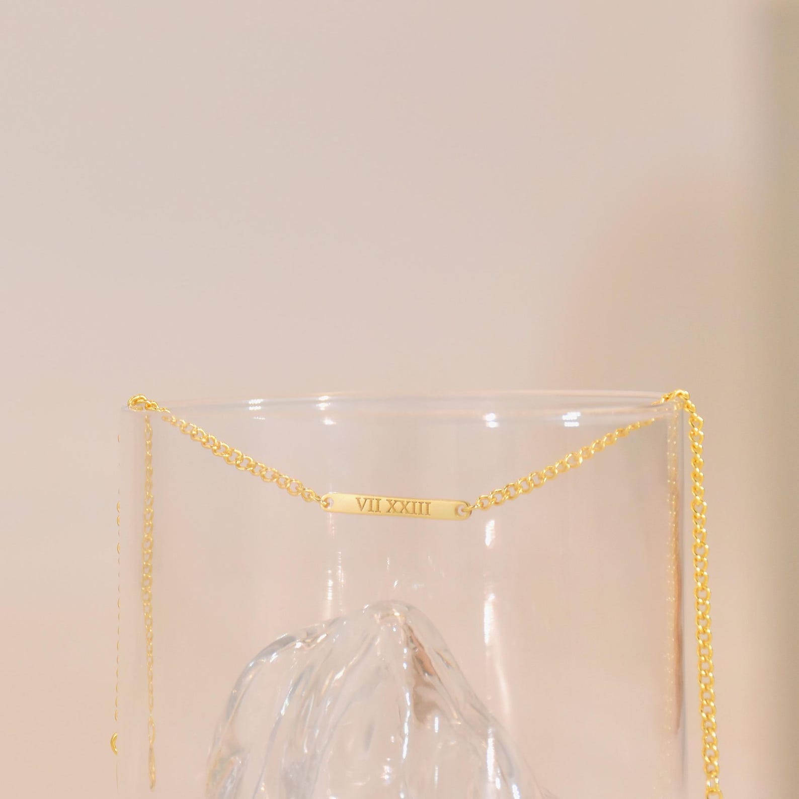 Promessa – Bracciale con Incisione Personalizzata - VerdeChiaro