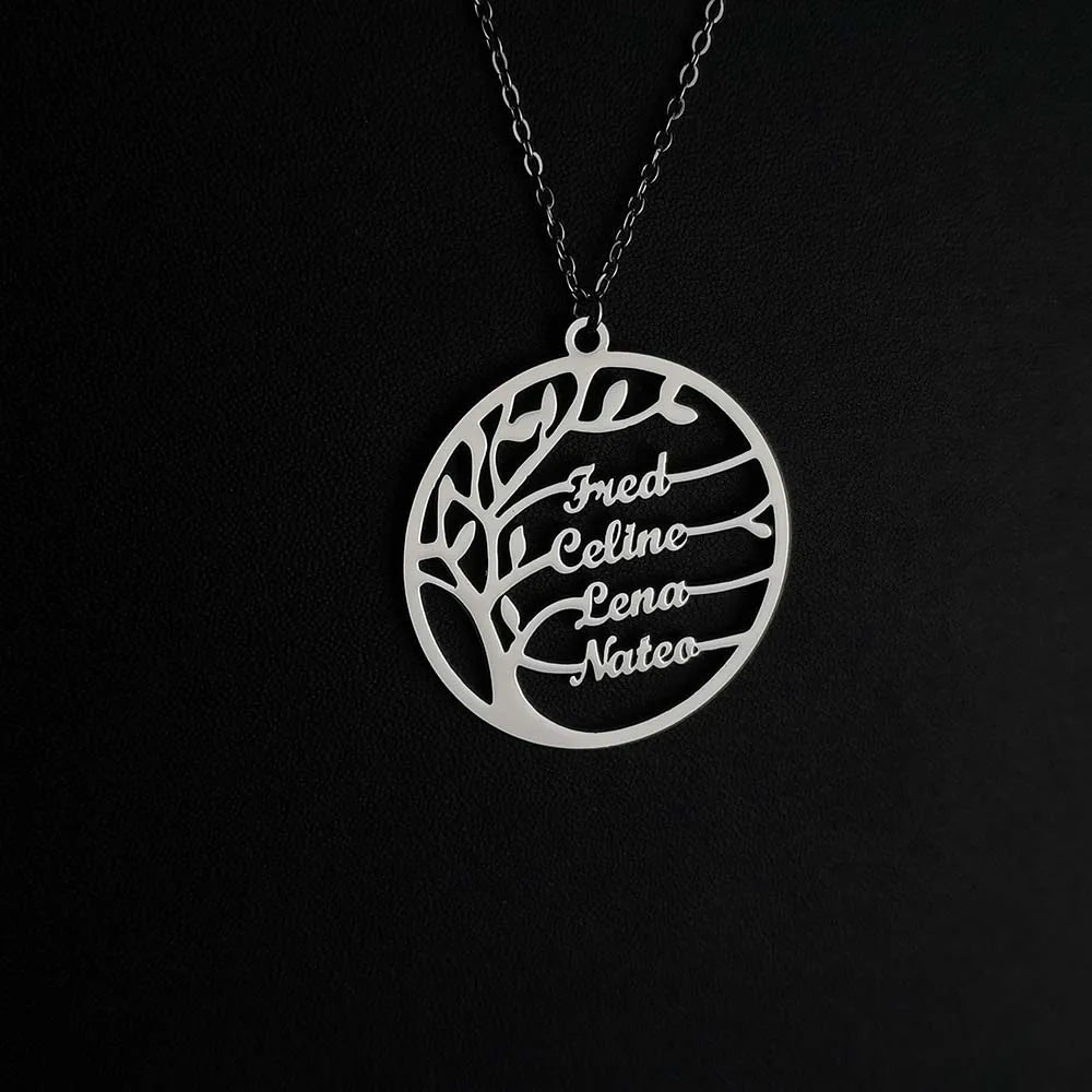 Radici Preziose - Collana Albero della Vita Personalizzata - VerdeChiaro