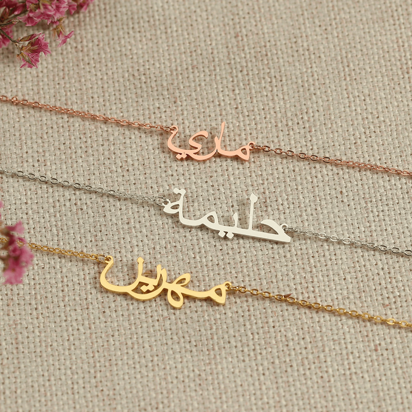 Segreto Prezioso - Collana Personalizzata Araba - VerdeChiaro
