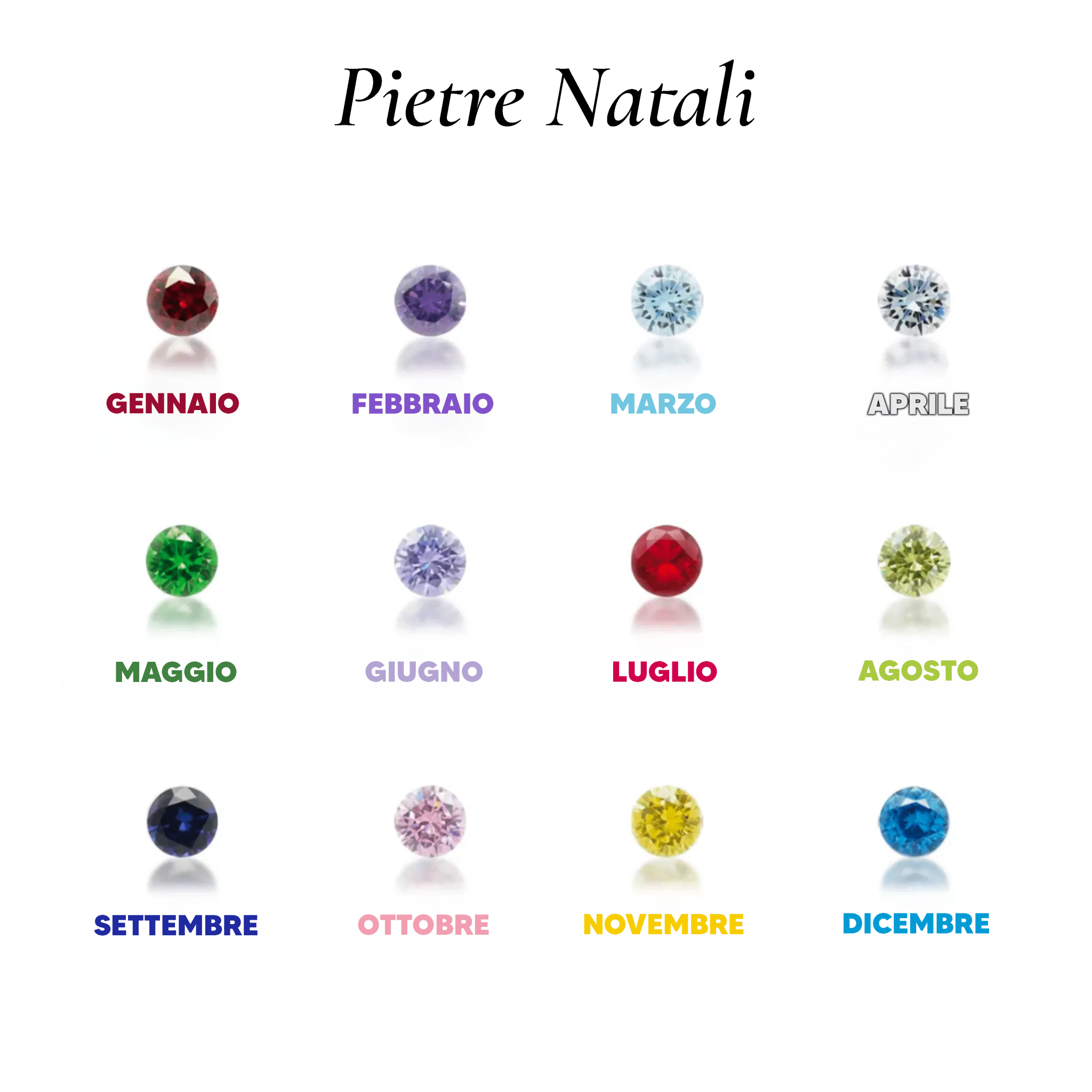 Sintonia - Bracciale con Pietre Natali - VerdeChiaro
